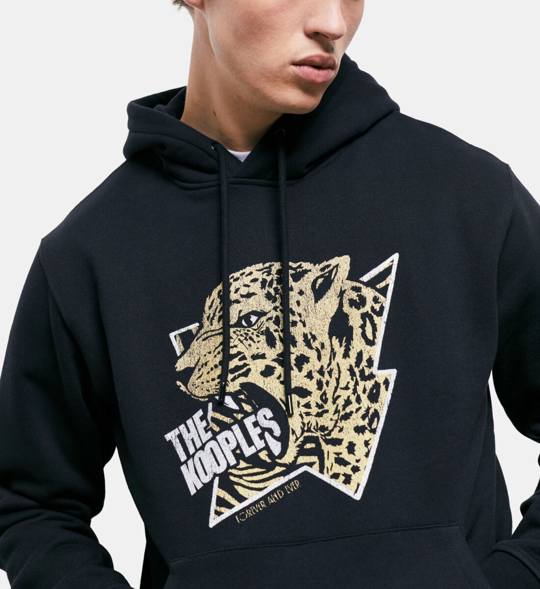 Black hoodie with tiger clearance