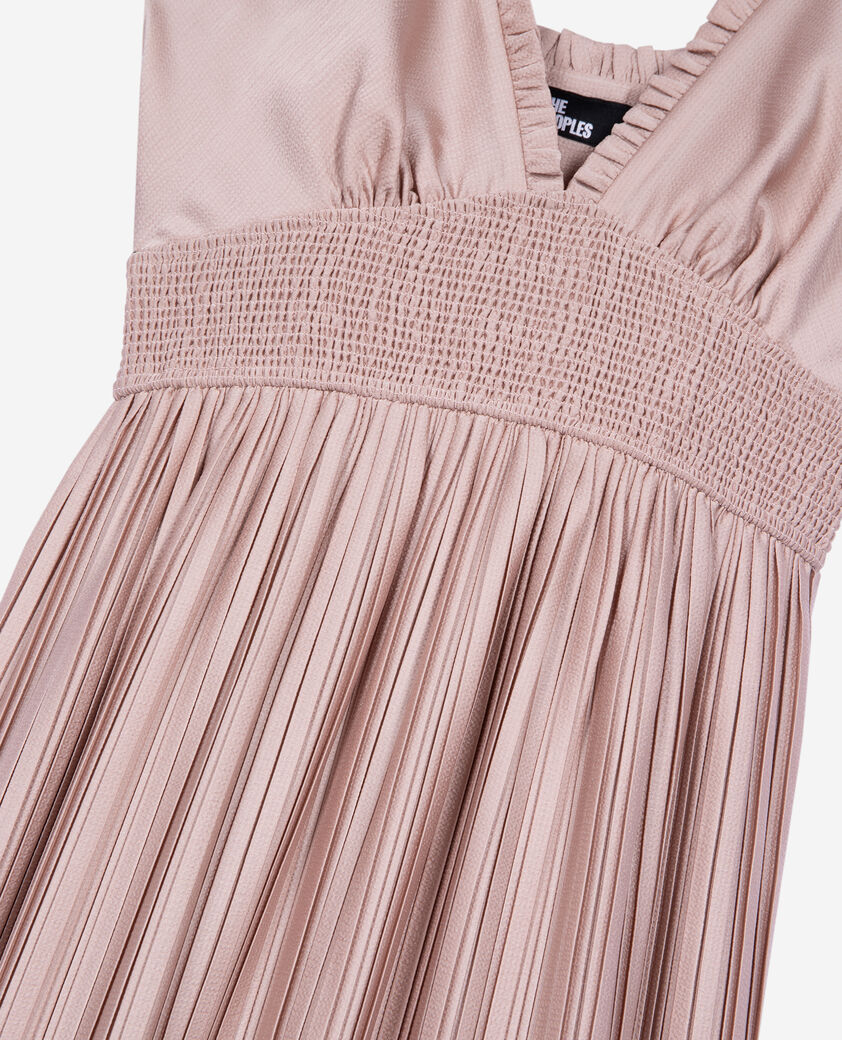 The Kooples FEMME LILA robe longue rose