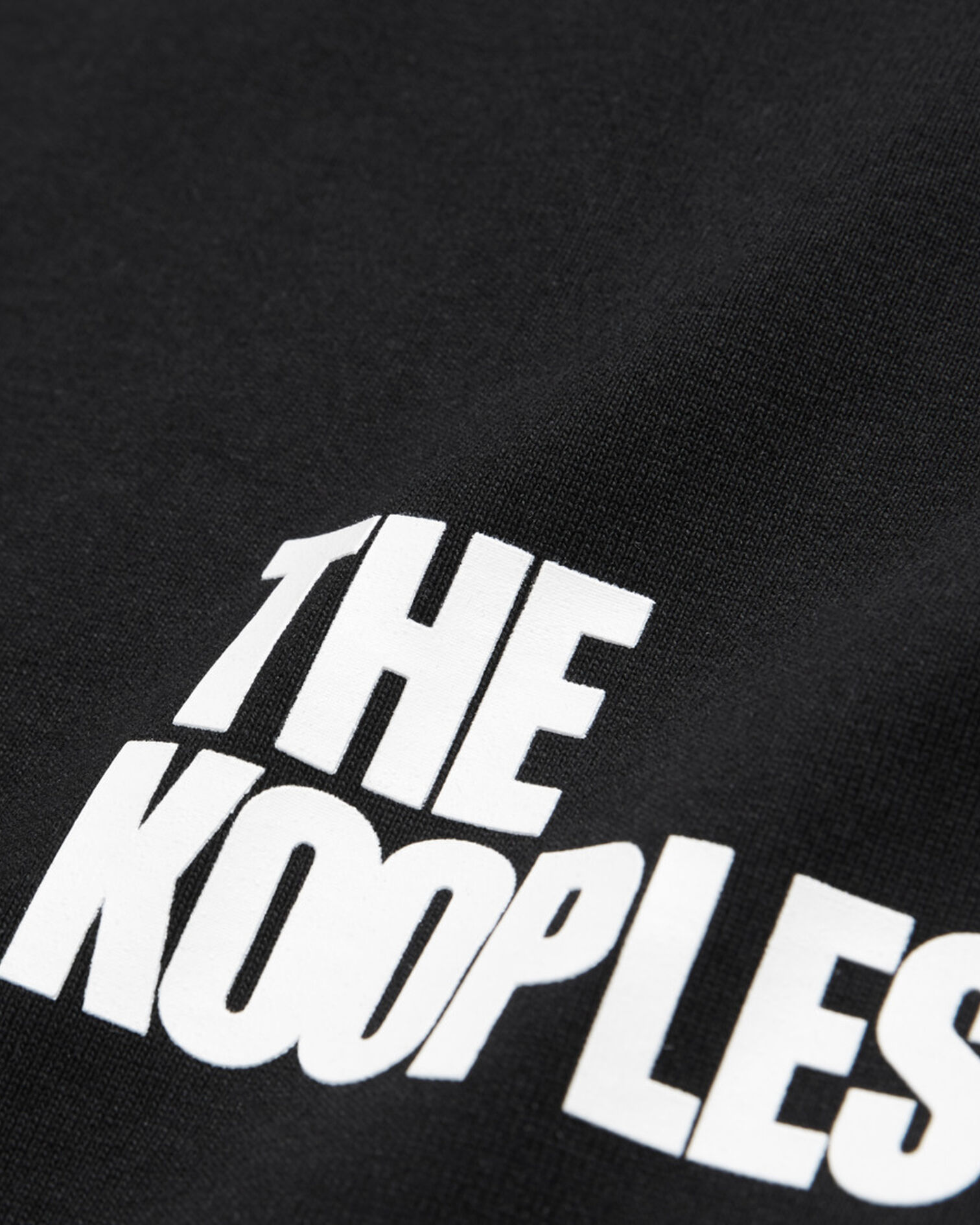 The Kooples black logo T-shirt, BLACK, hi-res image number null