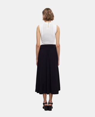 The Kooples F BLACK long black skirt