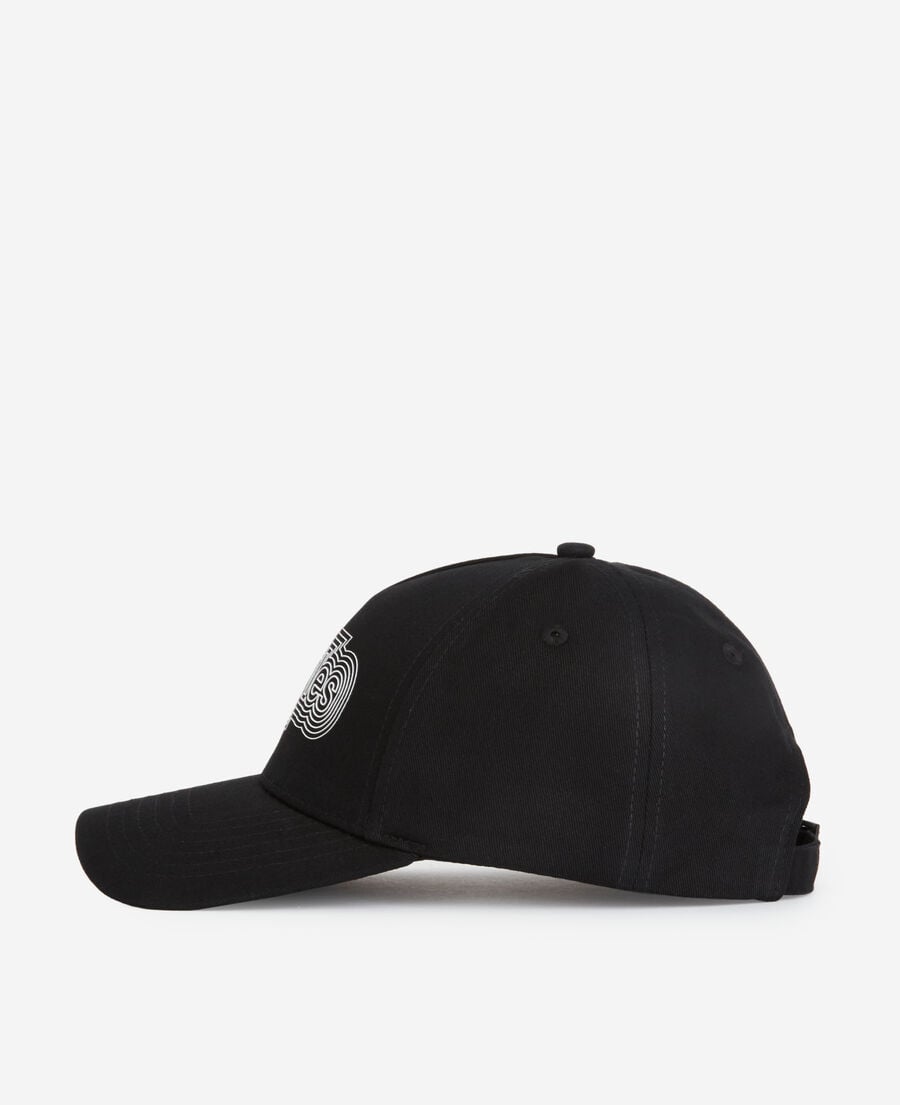 The Kooples UNISEX BLACK schwarze baumwollkappe