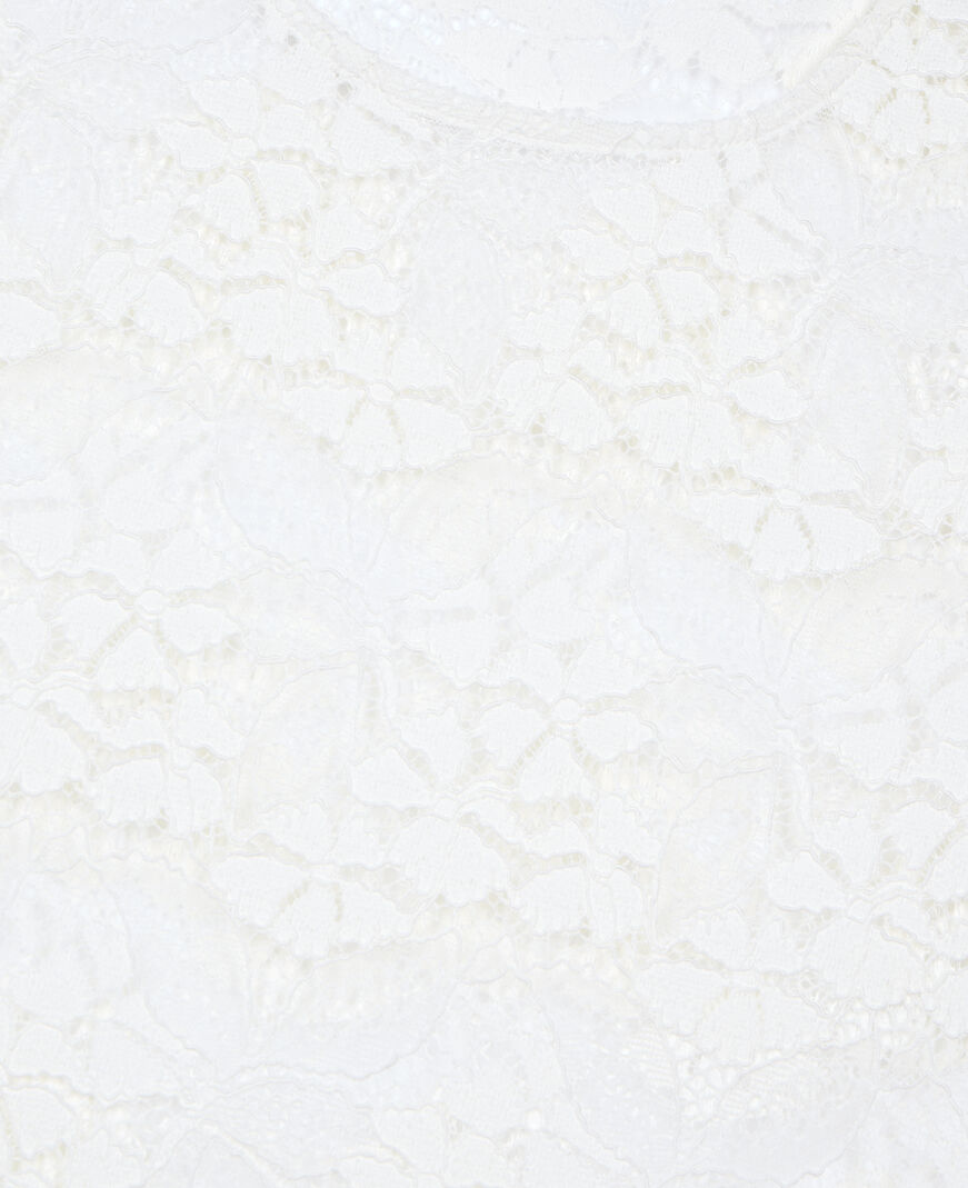 The Kooples WOMEN ECRU ecru lace top