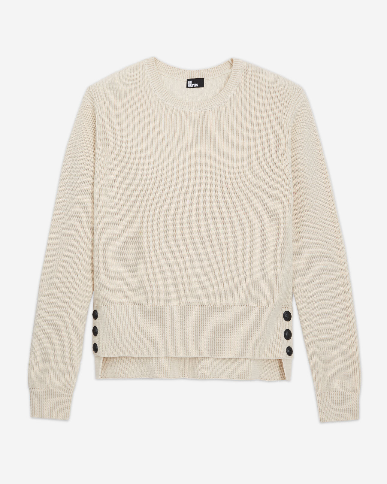 The Kooples WOMEN OFF WHITE beige sweater