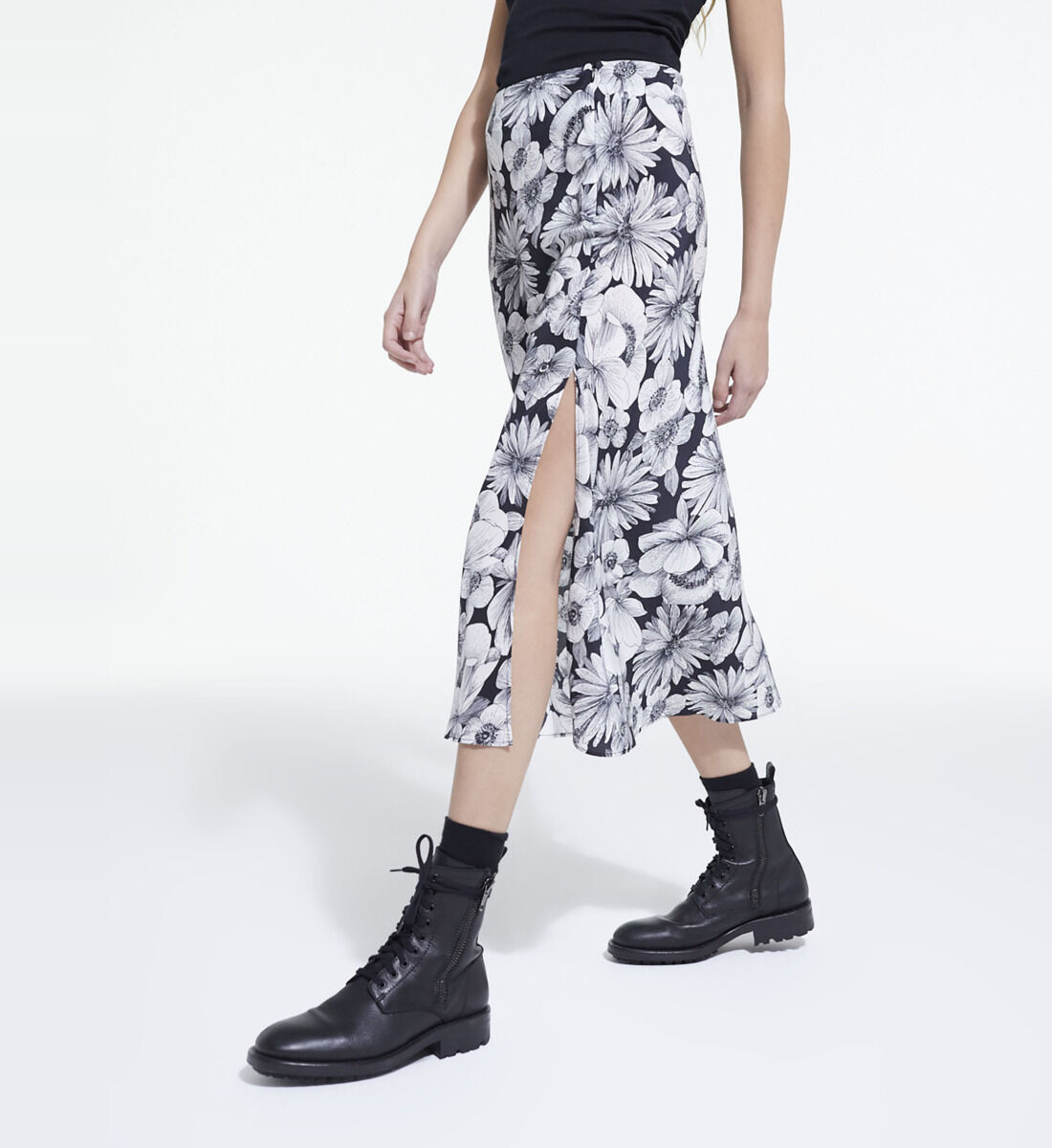 Jupe fleurie on sale the kooples
