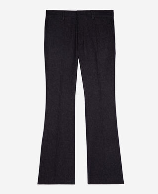 The Kooples HOMME NAVY pantalon de costume effet denim bleu