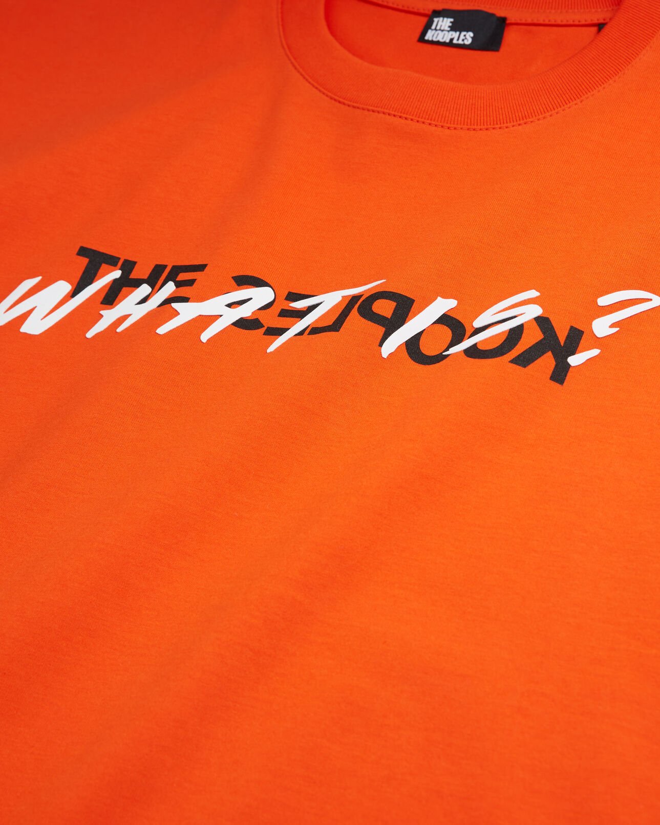 The Kooples HOMME PUMPKIN t-shirt homme what is orange