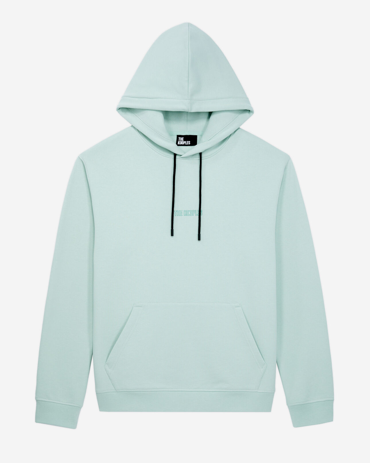 The Kooples MEN OCEAN men's green hoodie with logo