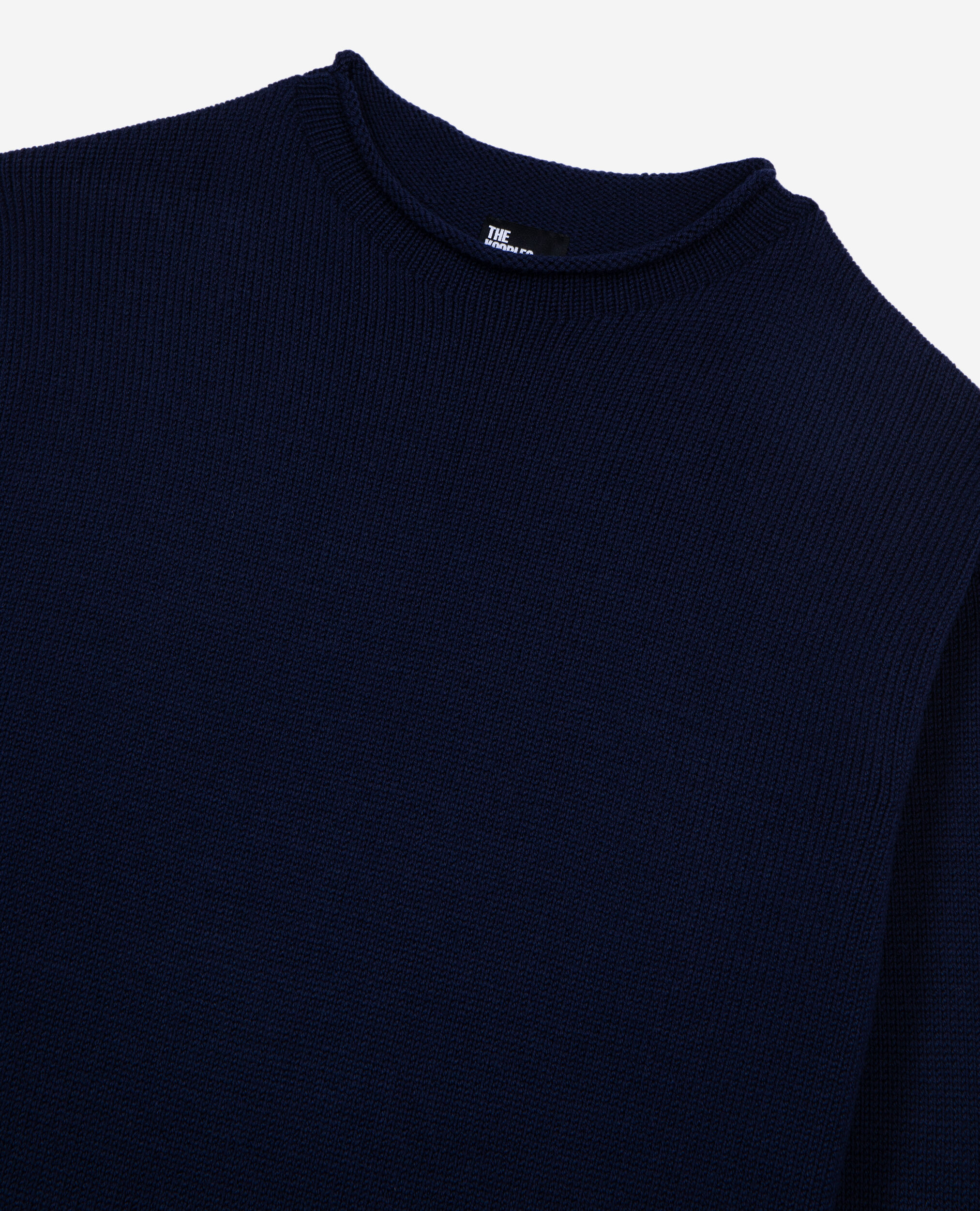 Pull en laine marine, DARK NAVY, hi-res image number null