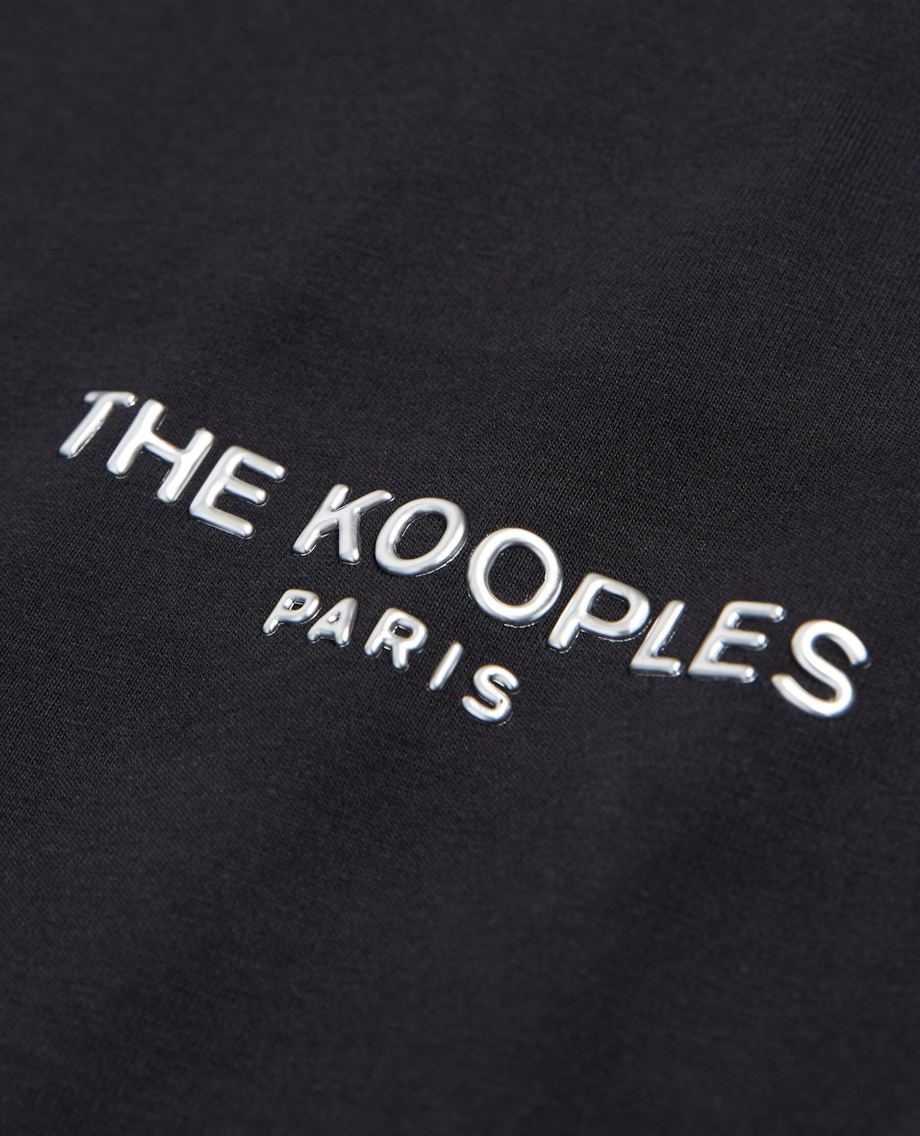 Tee shirt the on sale kooples noir