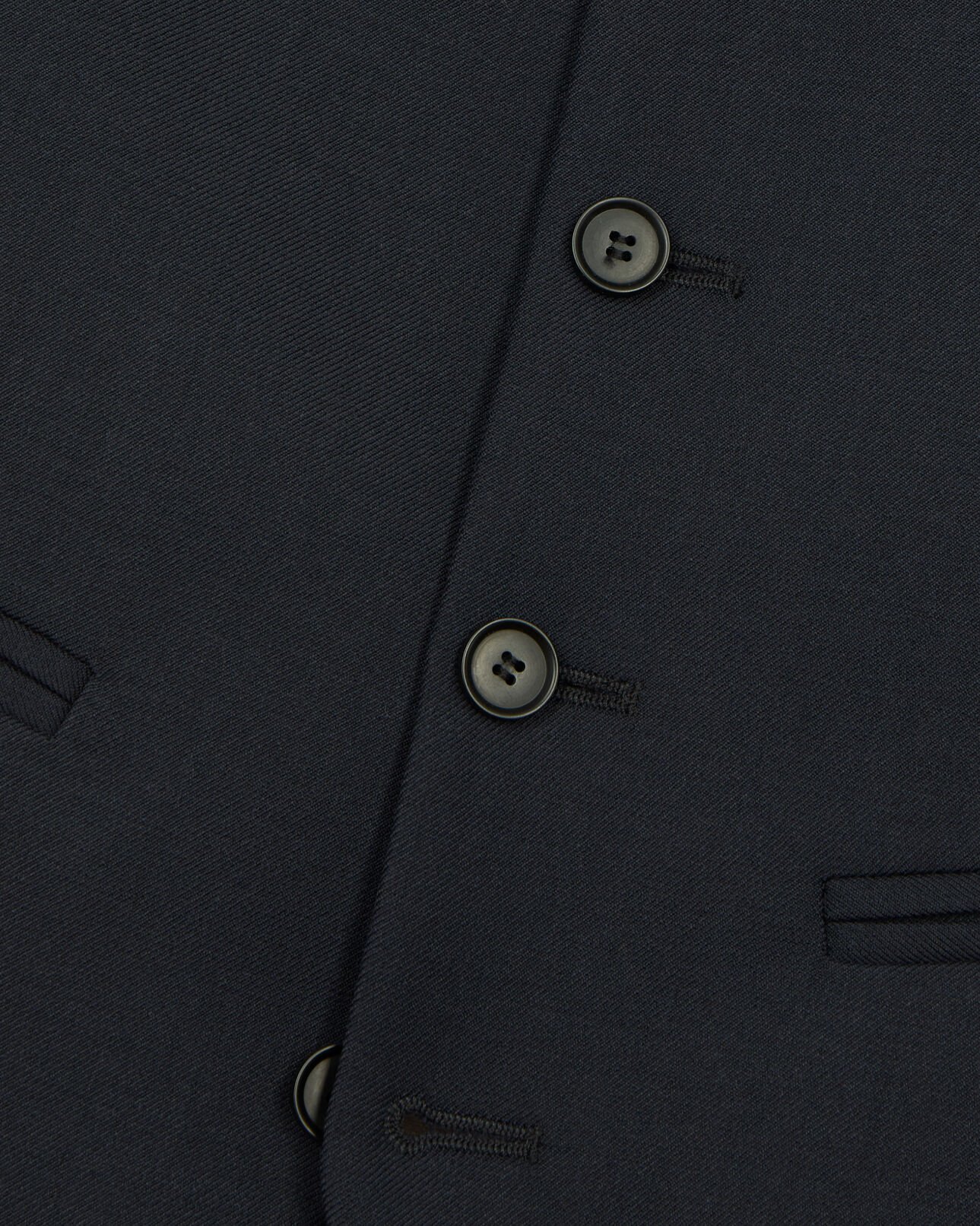 The Kooples MEN DARK NAVY navy blue wool suit waistcoat