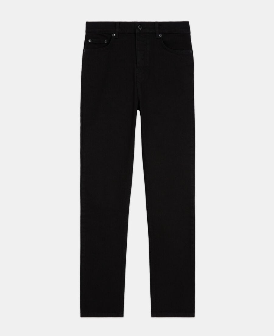 The Kooples H BLACK black slim-fit jeans