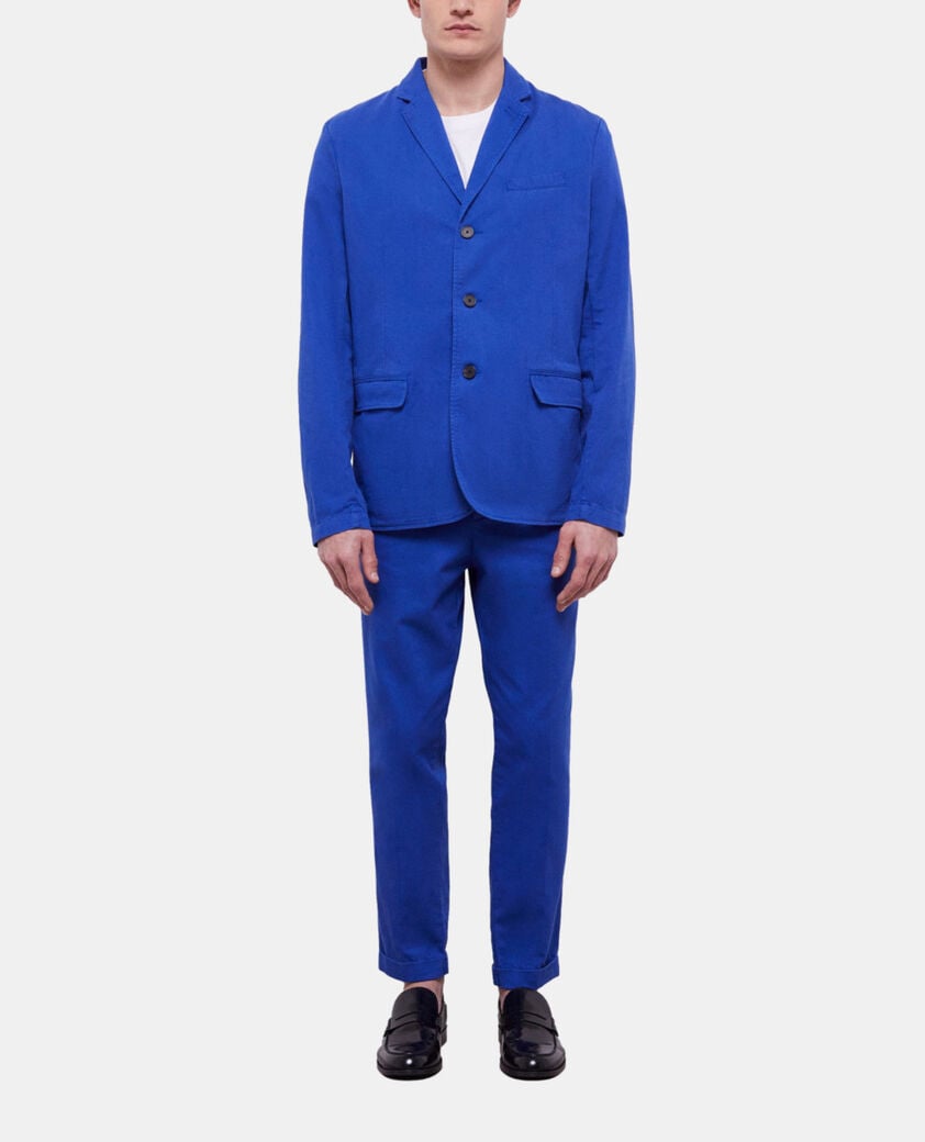 The Kooples HOMME BLUE veste bleue en coton