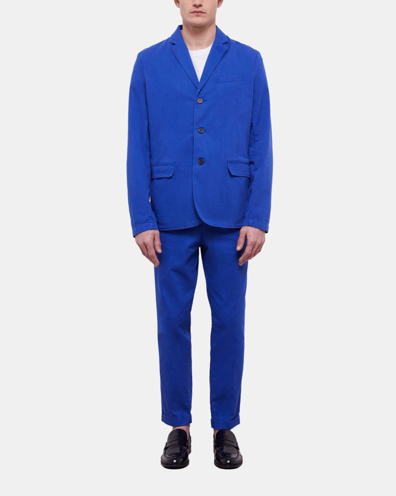 The Kooples HOMME BLUE veste bleue en coton