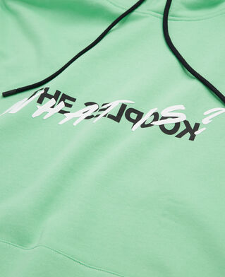 The Kooples H APPLE green what is hooded sweatshirt