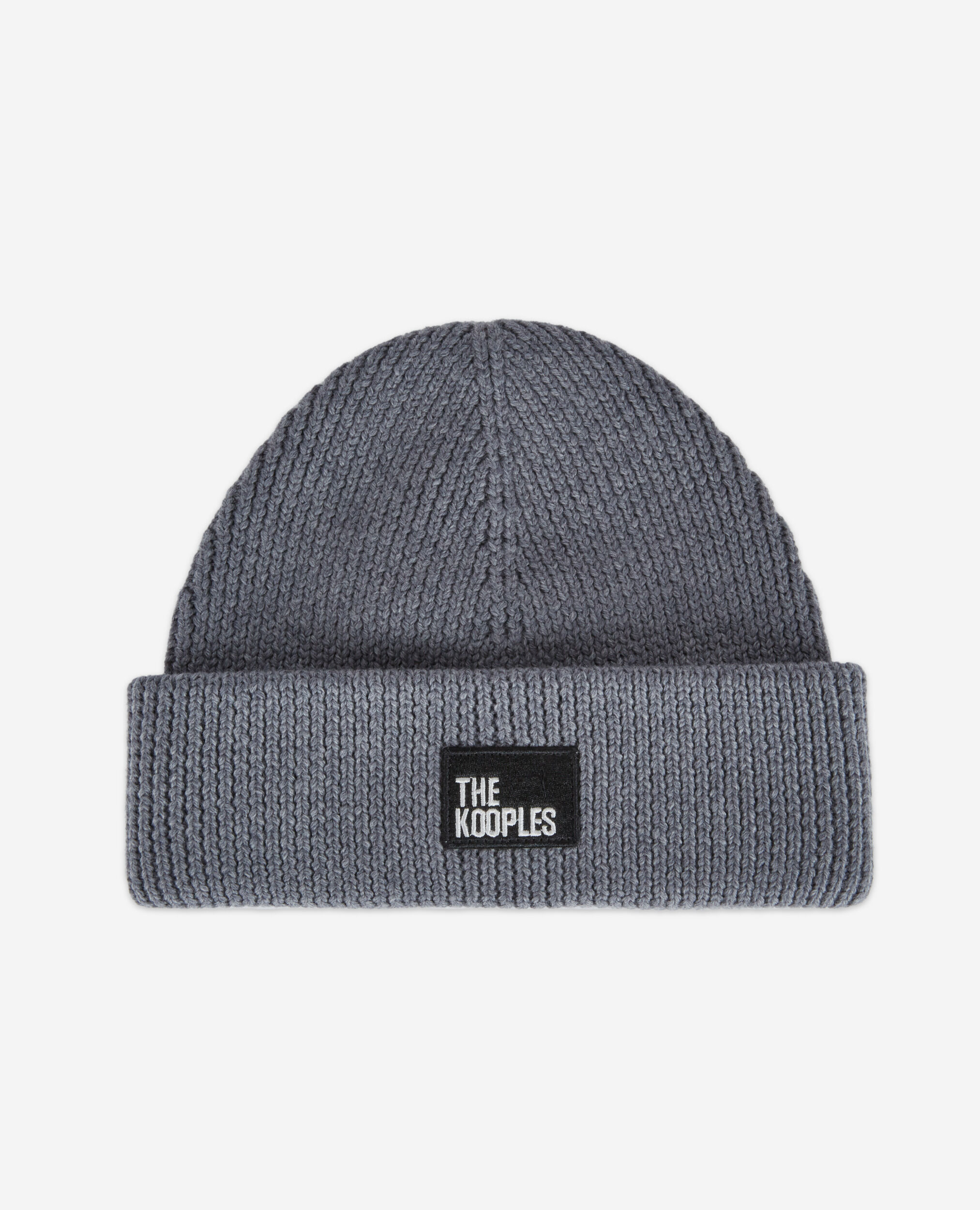 Gray wool beanie, GREY, hi-res image number null