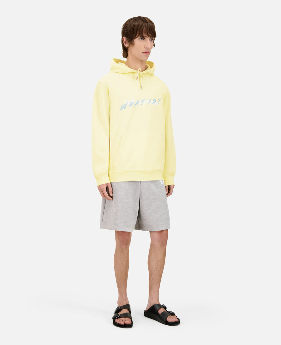 sweatshirt à capuche what is jaune