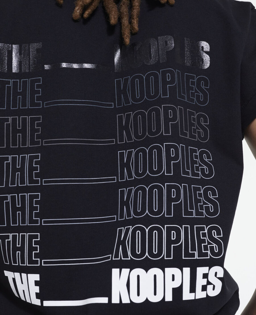 the kooples black logo t-shirt
