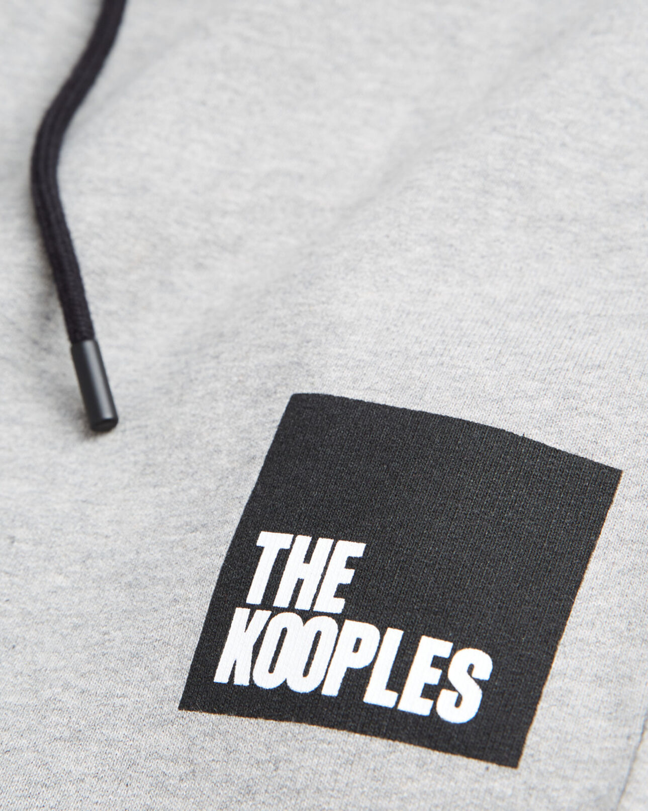 The Kooples HOMME GREY MELANGE jogging gris