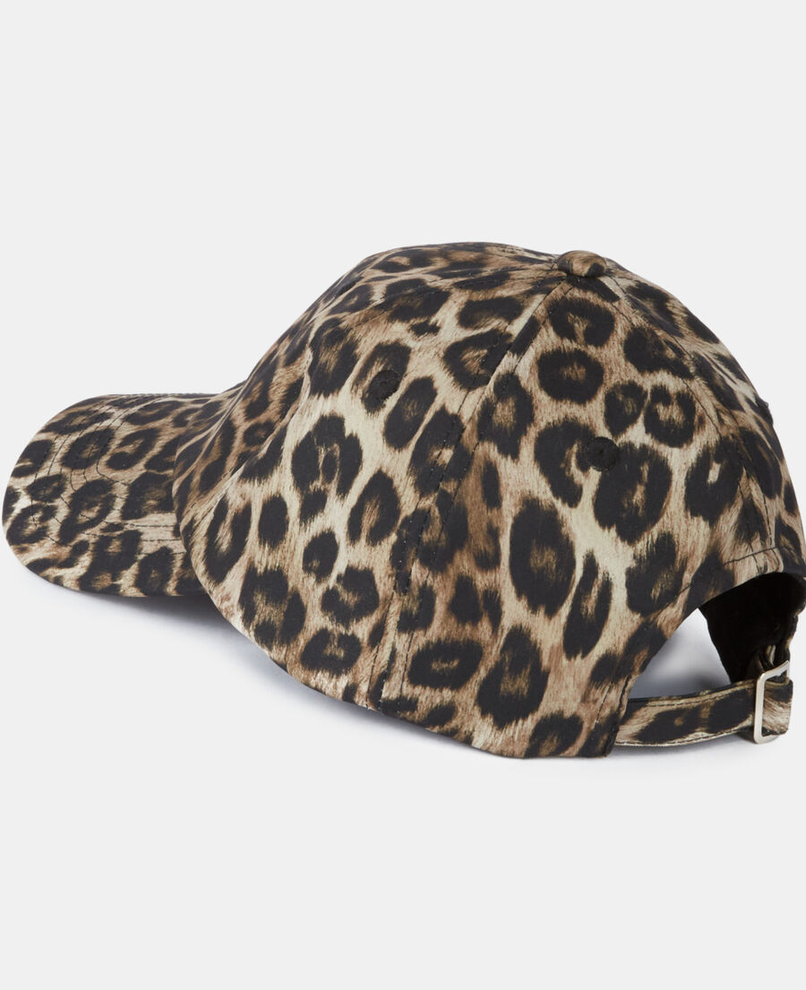 leopard print cap