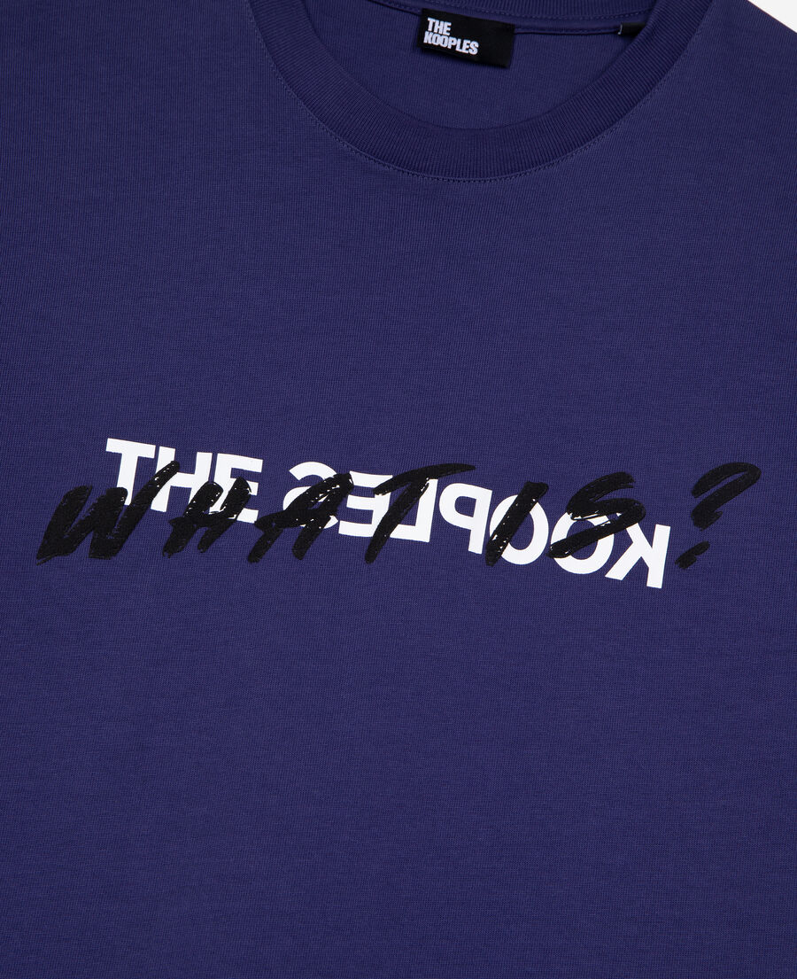 The Kooples H BLUE ATLANTIQUE what is navy blue t-shirt