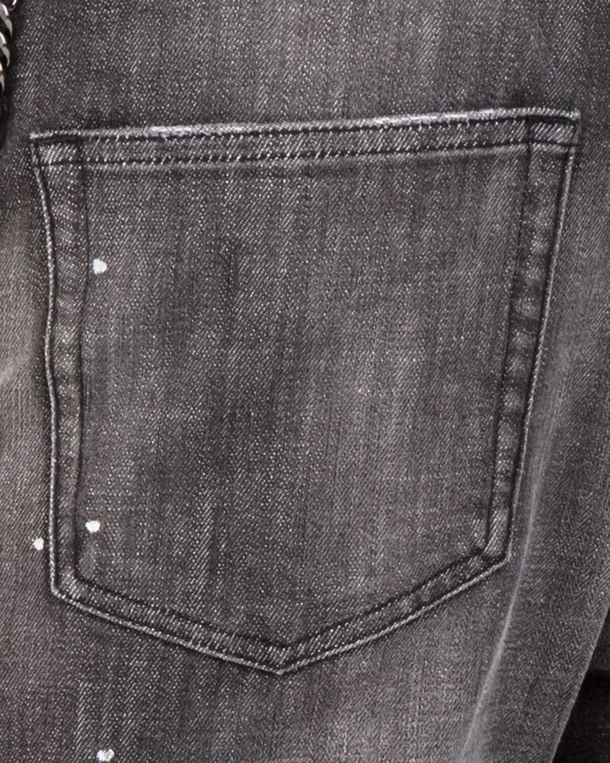 Gray clearance faded jeans