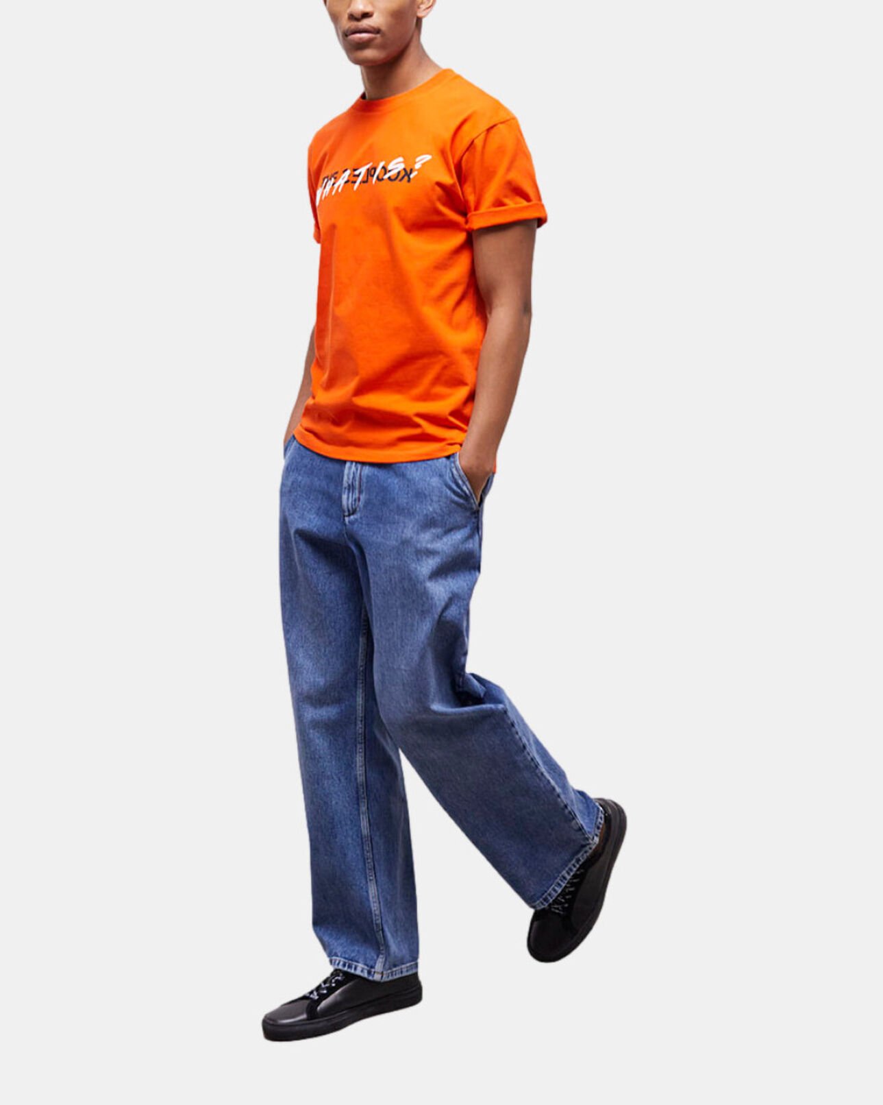 The Kooples HOMME PUMPKIN t-shirt homme what is orange
