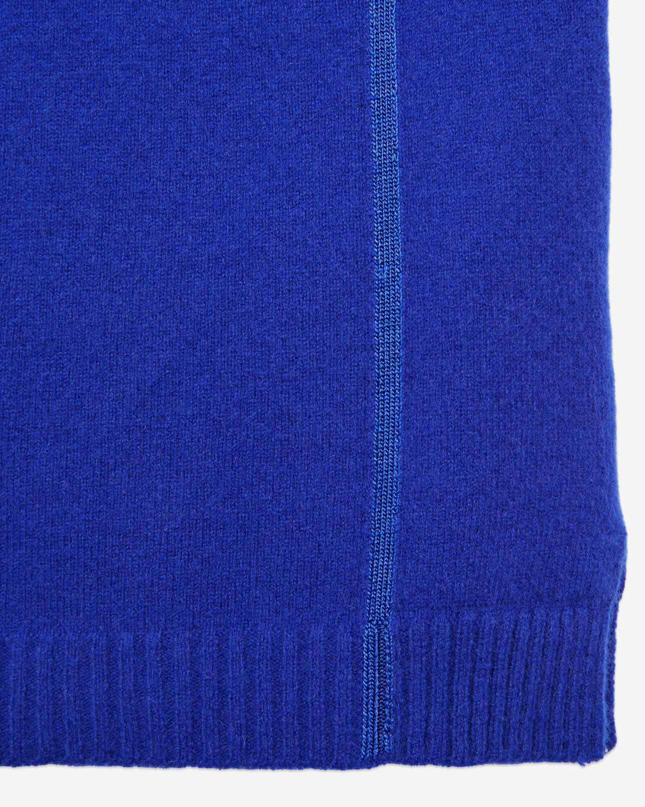 The Kooples WOMEN BLUE ELECTRIC short electric blue cashmere sweater dress