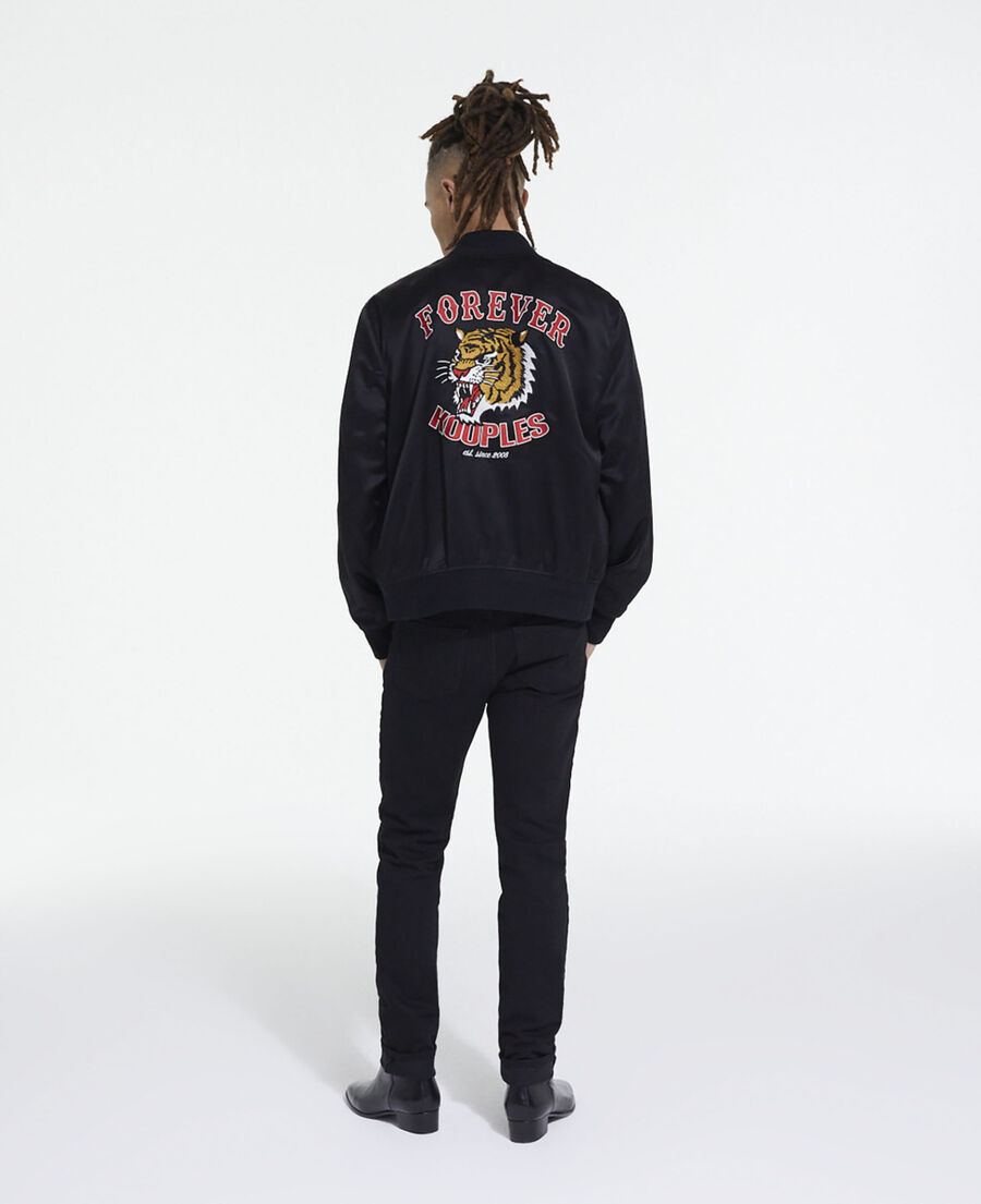 blouson forever kooples réversible noir