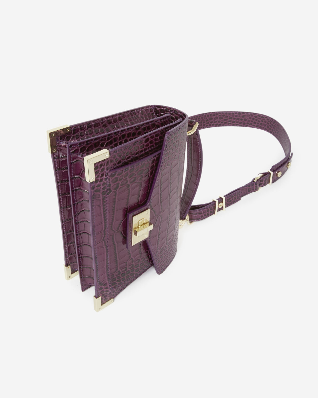 The Kooples FEMME PURPLE sac emily mini