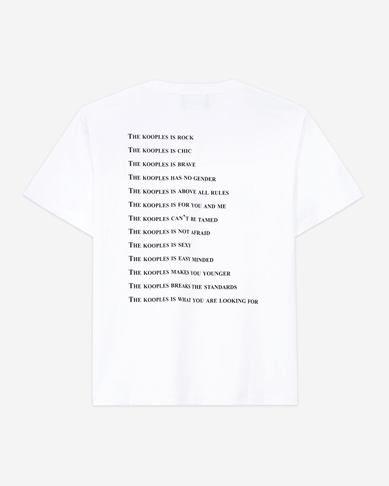 The Kooples FEMME WHITE t-shirt what is