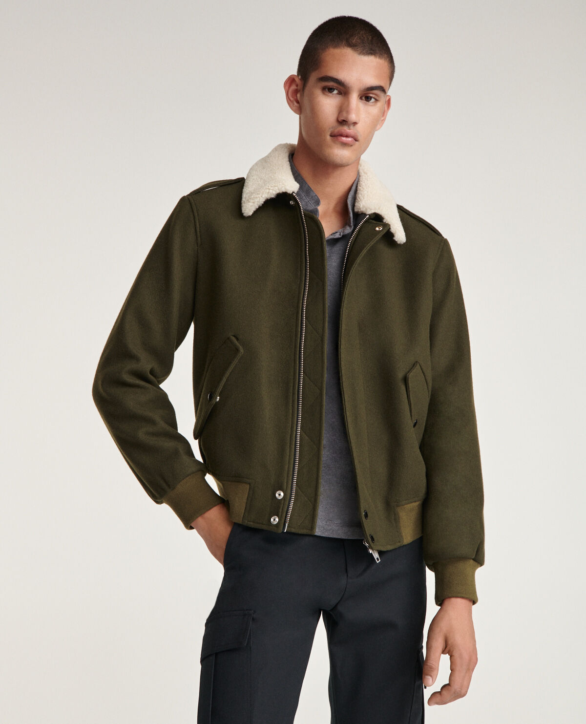 The kooples online bomber homme