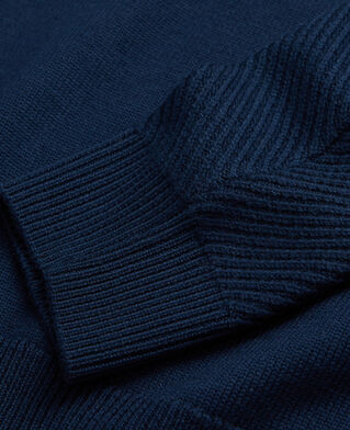 The Kooples H BLUE blue wool sweater