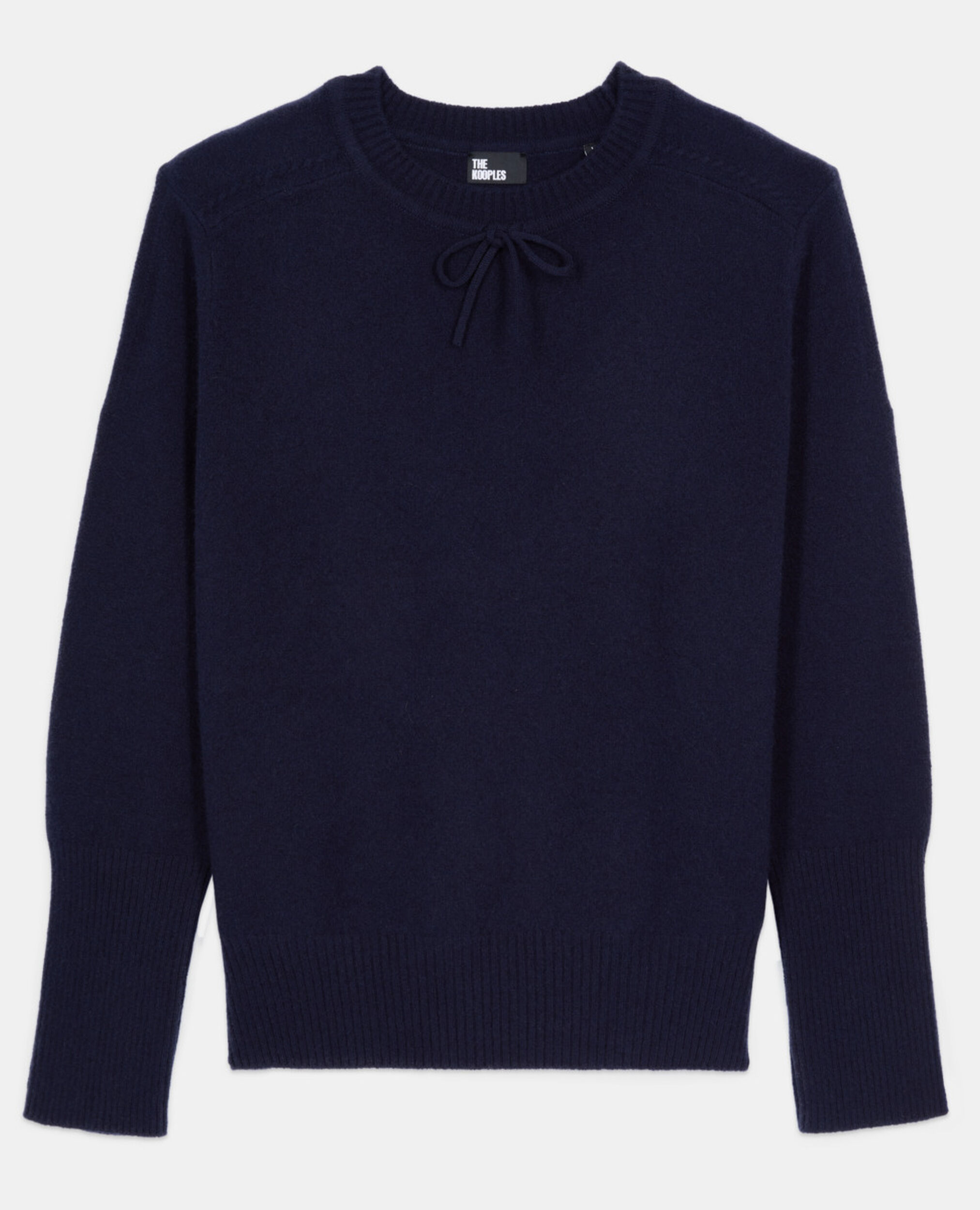 Pull en cachemire bleu marine, NAVY, hi-res image number null