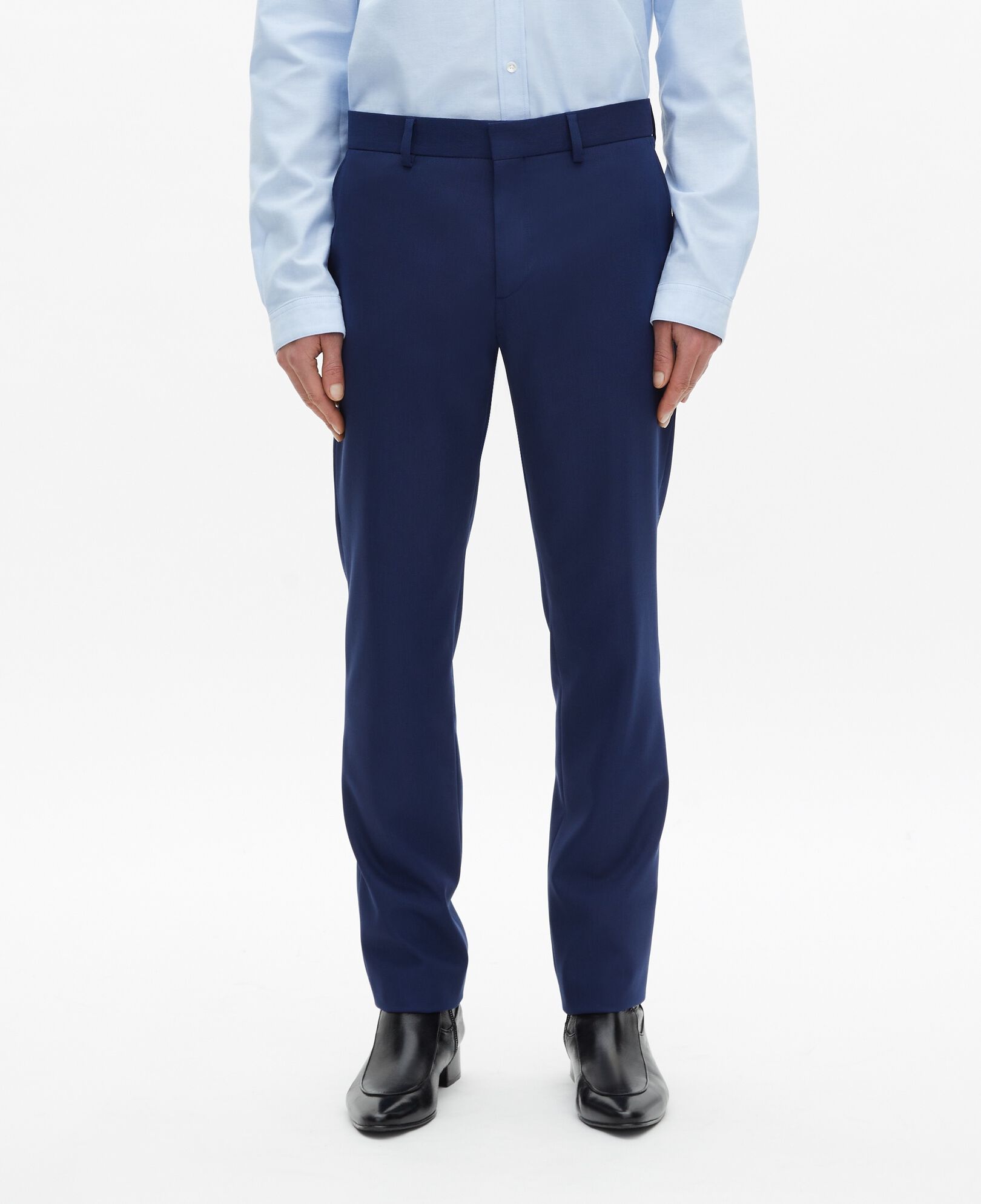 The Kooples MEN NAVY blue suit pants