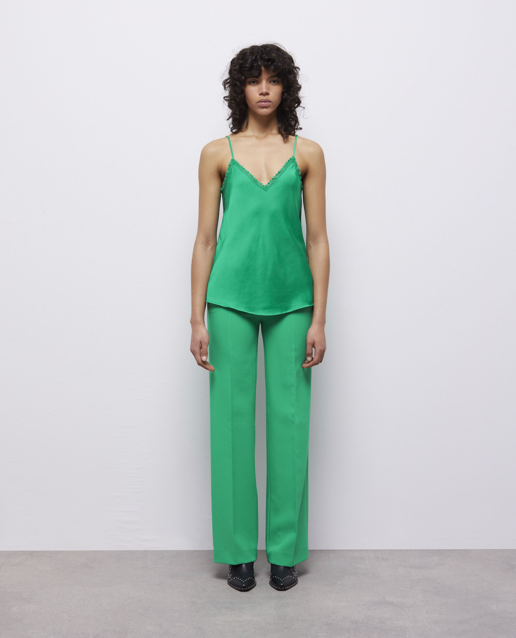 Green camisole The Kooples