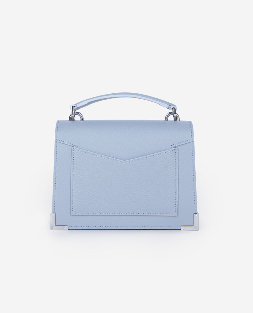 The Kooples MUJER BLUE bolso emily pequeño piel graneada azul