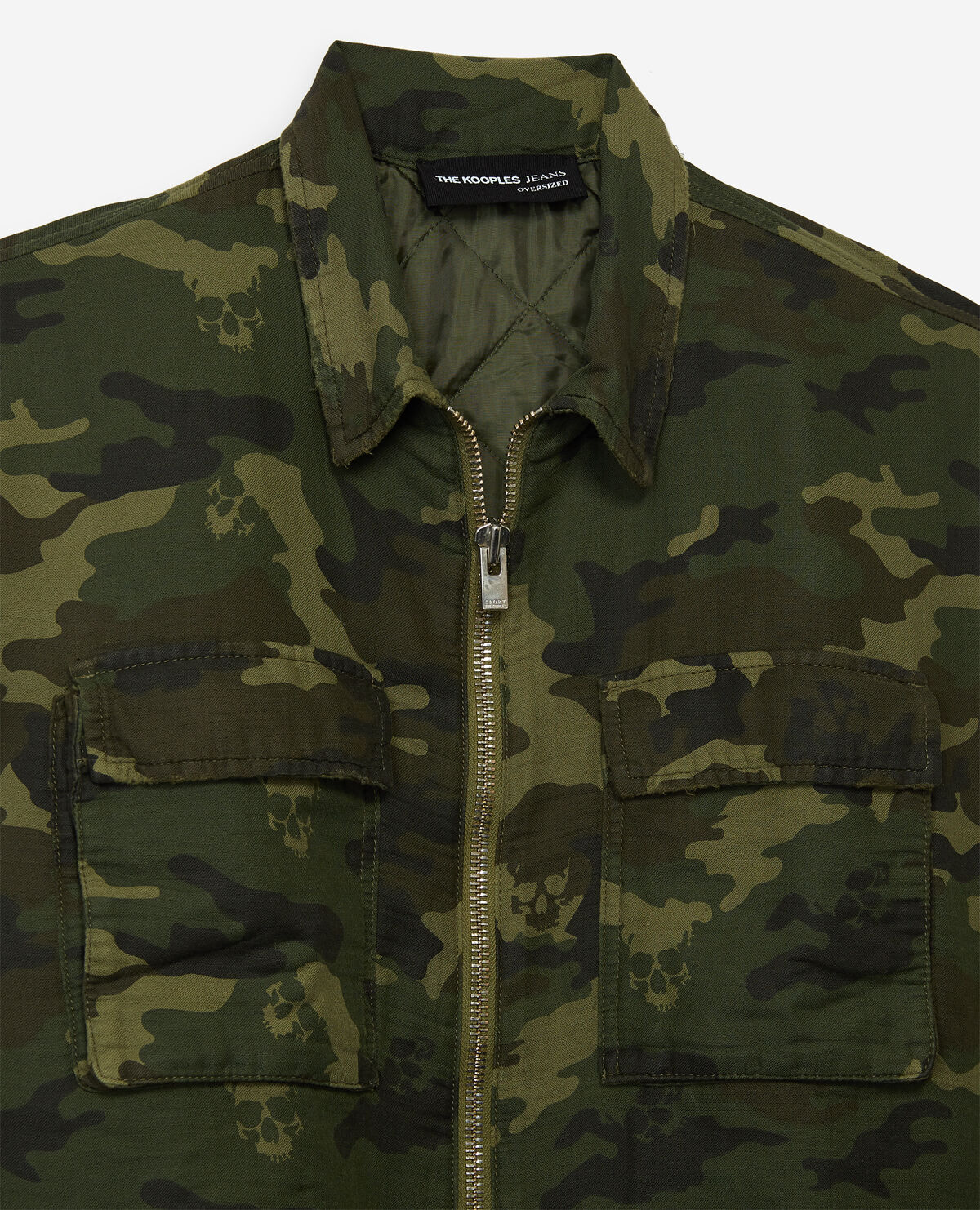 The kooples camo top jacket