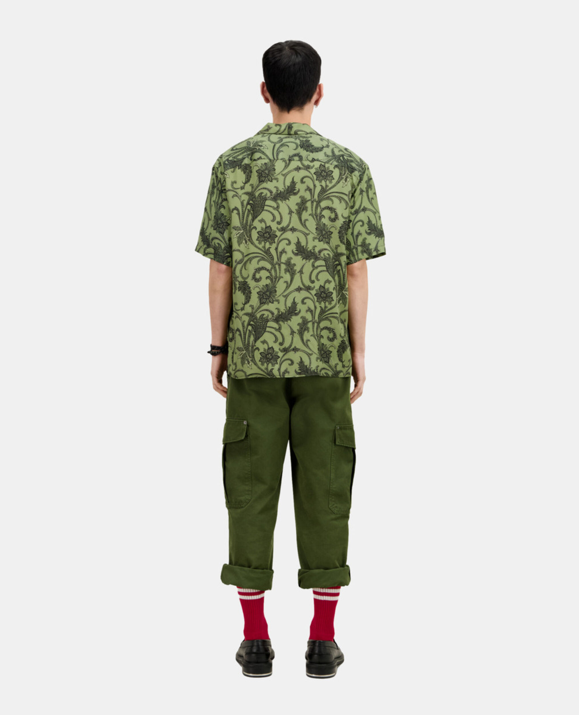 Bedrucktes Hemd, KAKI BLACK, hi-res image number null