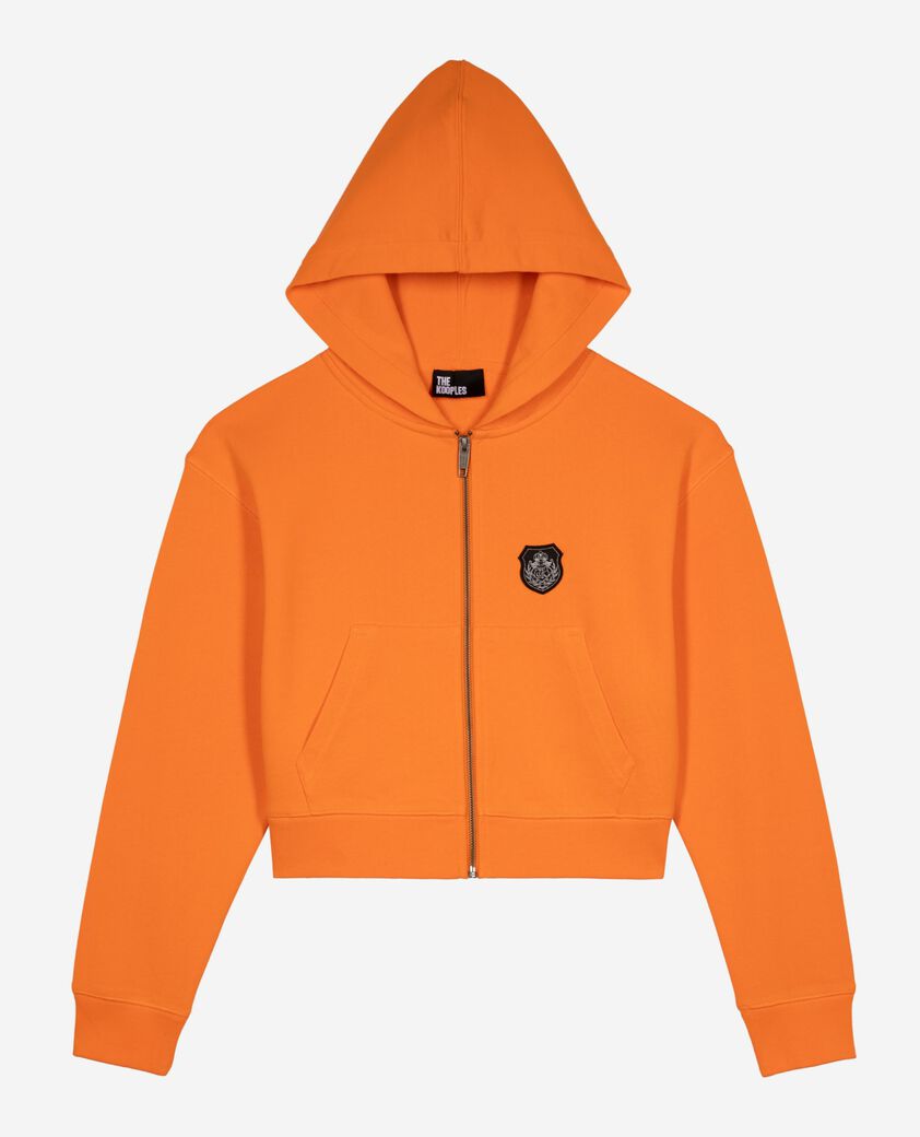 The Kooples WOMEN ORANGE orange hoodie