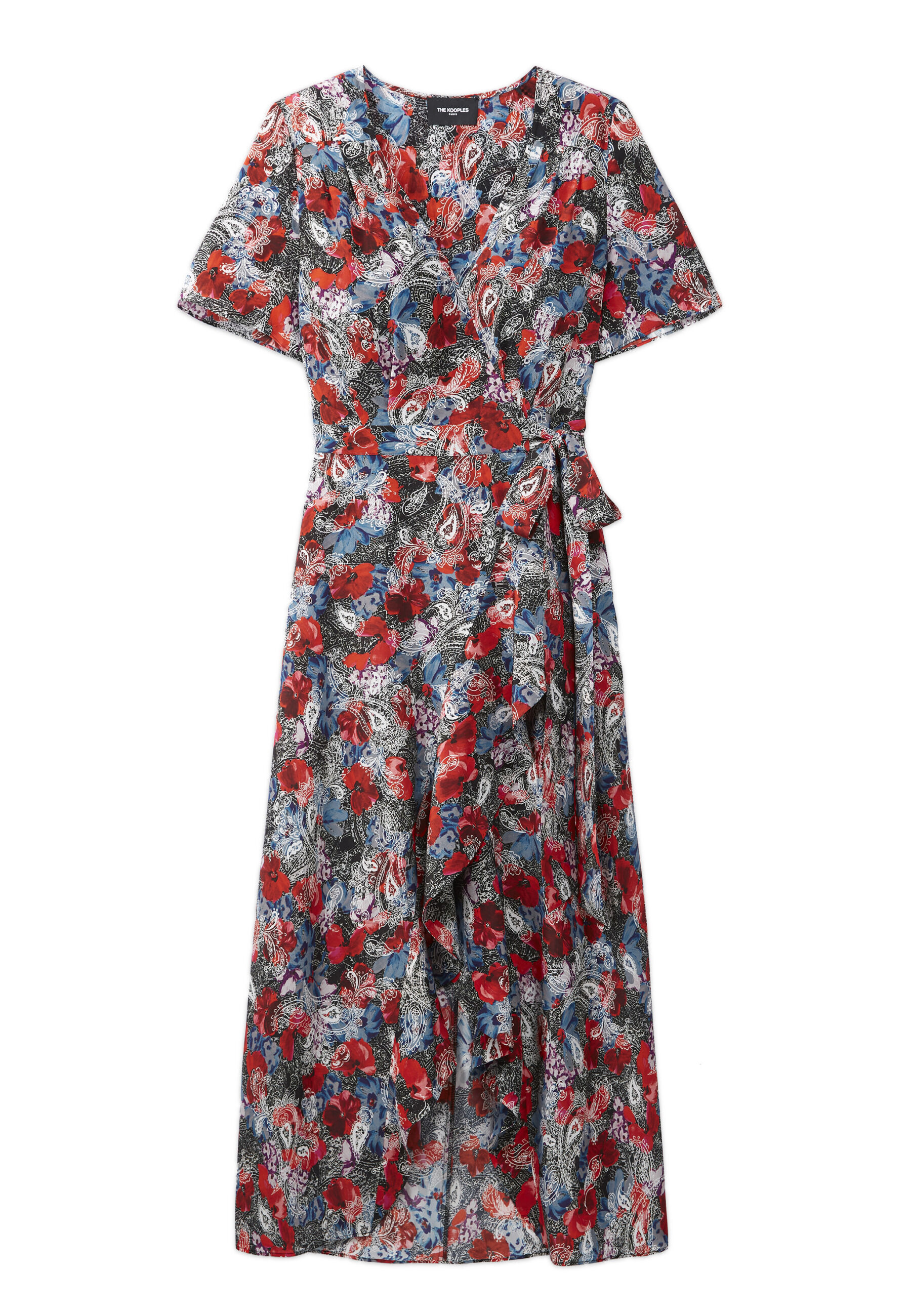 The kooples red floral dress outlet