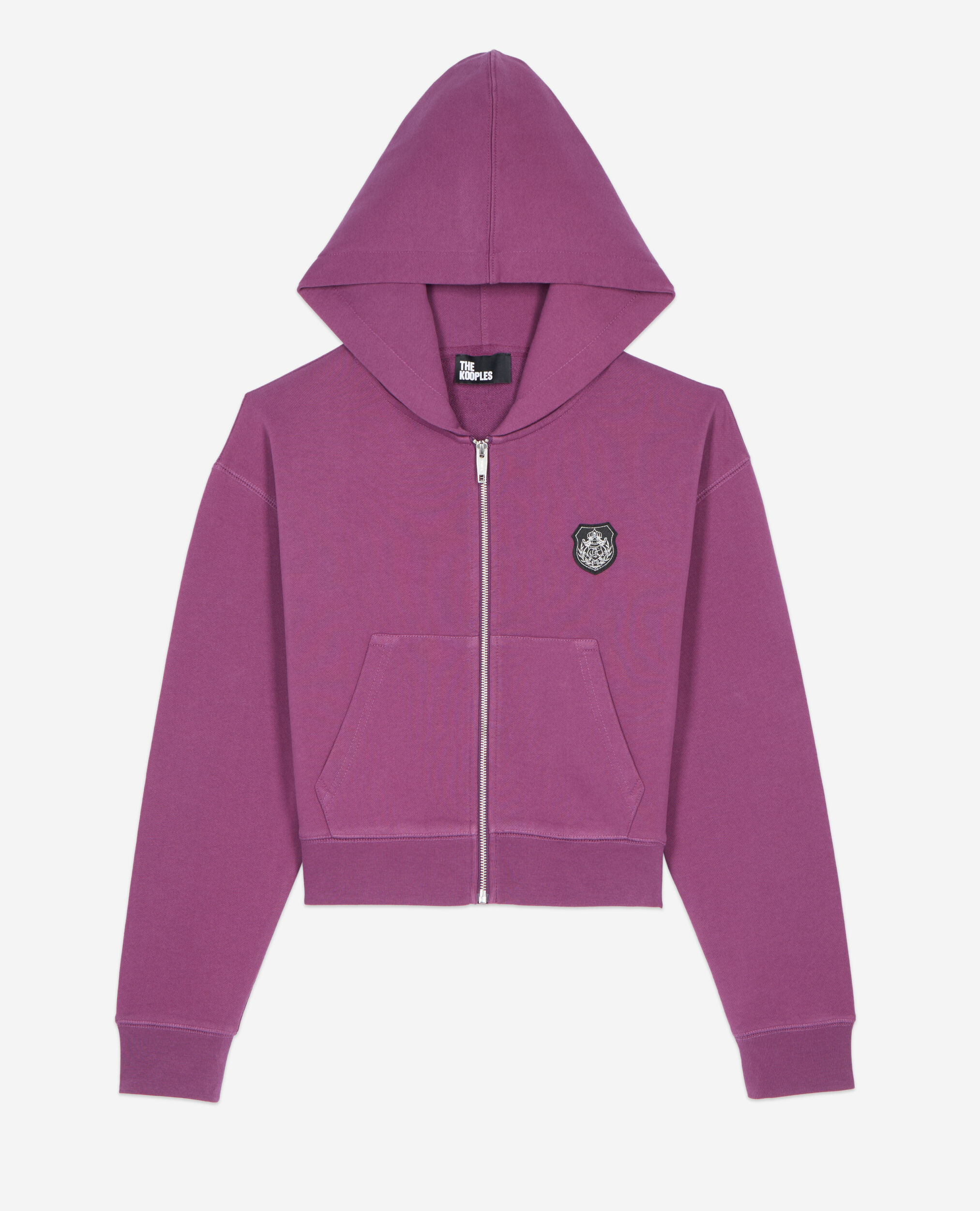 Purple Blazon hoodie, PRUNE, hi-res image number null