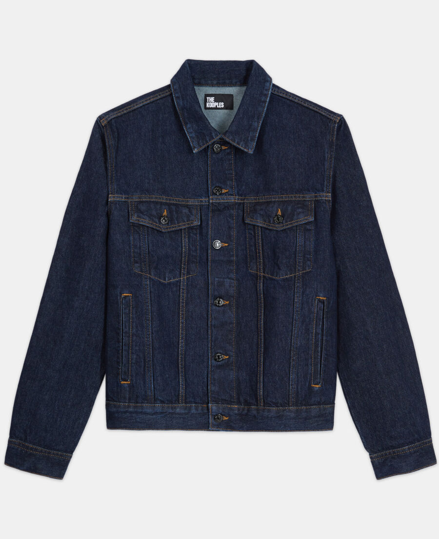 blue denim jacket