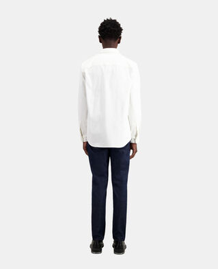 The Kooples H ECRU ecru corduroy shirt