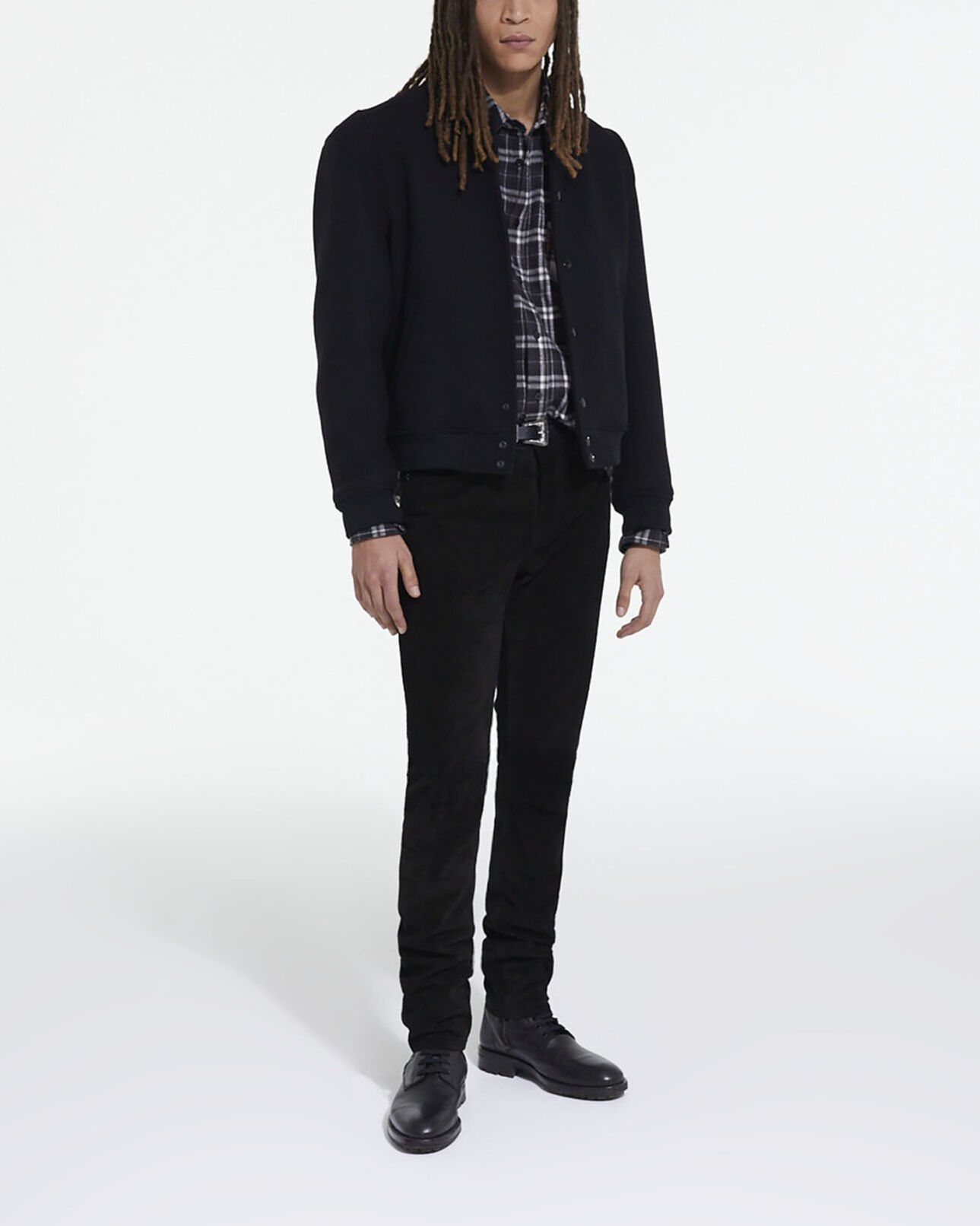 The Kooples MEN BLACK black wool jacket