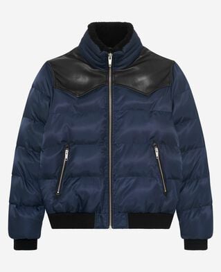 The Kooples HOMME NAVY doudoune à traitement déperlant marine
