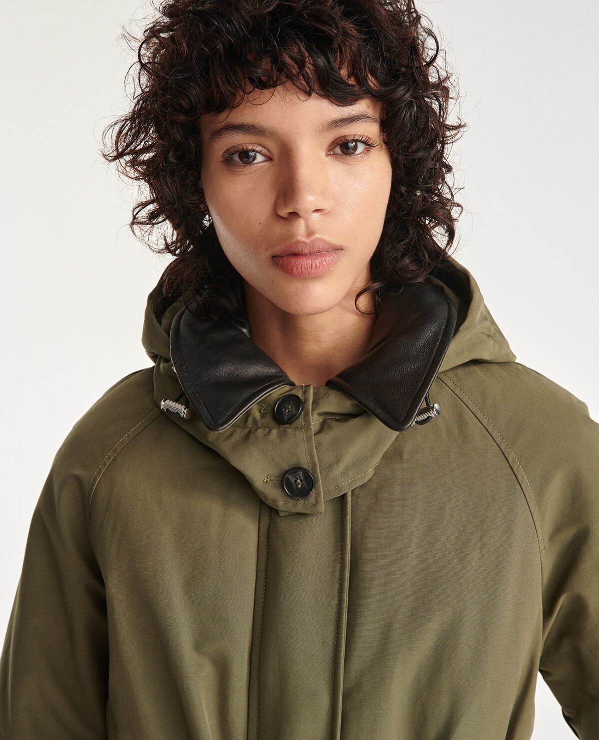 Parka the kooples store kaki