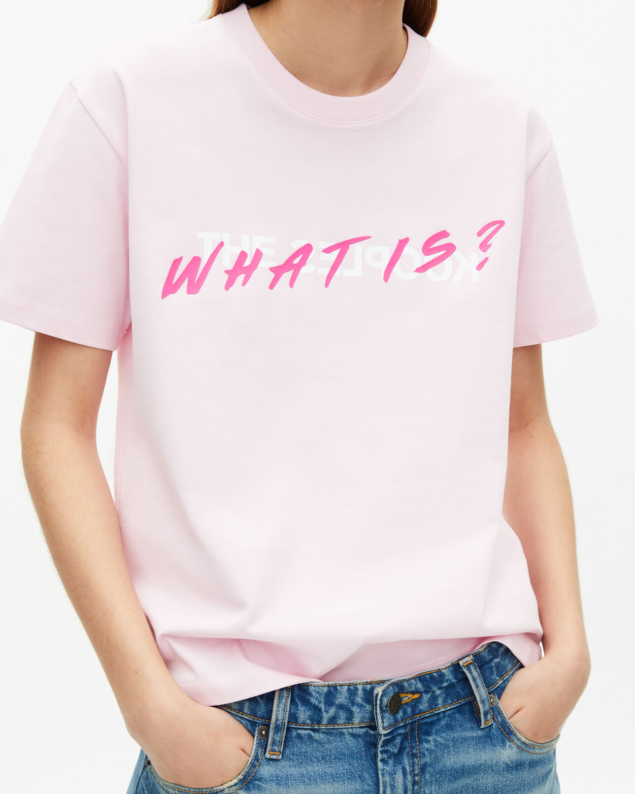 The Kooples MUJER PALE PINK camiseta what is rosa