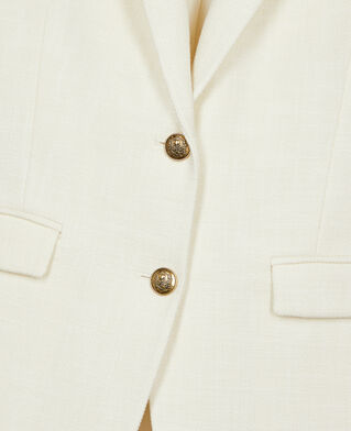 The Kooples F ECRU ecru suit jacket