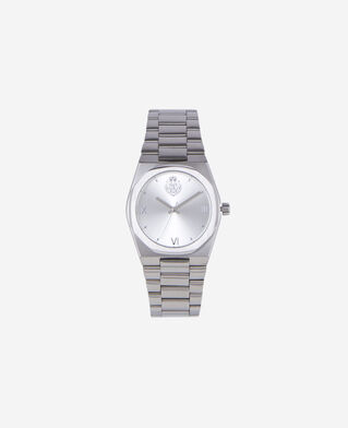 The Kooples MIXTA SILVER reloj con escudo de armas de plata