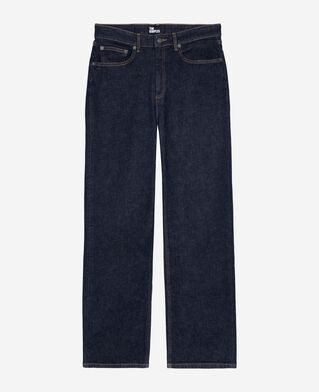 The Kooples FEMME BLUE ELECTRIC jean boyfriend bleu foncé